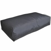 vidaXL Tapicerowana szara poduszka na oparcie 80 x 40 x 20 cm vidaXL 40971