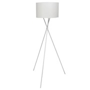 vidaXL Lampa podłogowa Nietypowy stelaż Biała vidaXL 240902