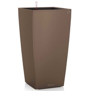 LECHUZA Donica Cubico Color 40 ALL-IN-ONE, muszkatołowa, 13151 LECHUZA 13151