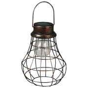 Luxform Solarna latarnia ogrodowa LED Rumba, brązowa, 30102 Luxform 30102