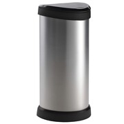 Curver Kosz na śmieci Deco, dotykowy, 40 L, srebrny, 240641 Curver 240641
