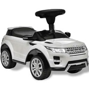 vidaXL Land Rover 348 Samochód dla dzieci z muzyką, kolor biały vidaXL 10083