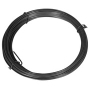 vidaXL Drut naciągowy do ogrodzenia, 25 m, 1,4/2 mm, stalowy, szary vidaXL 142432