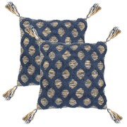 vidaXL 2 poduszki, 60x60 cm, styl boho, wielokolorowe vidaXL 245034