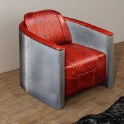 vidaXL Fotel jasny brąz 79x71x90 cm z prawdziwej skóry vidaXL 243350