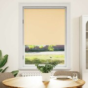 vidaXL Roleta zaciemnijąca, beżowa (120 x 175 cm) vidaXL 240125