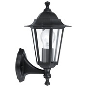 EGLO Zewnętrzna lampa ścienna Laterna 4, czarna, 60 W, 22468 EGLO 22468