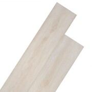 vidaXL Samoprzylepne panele podłogowe z PVC, 5,02 m², biały dąb vidaXL 245172