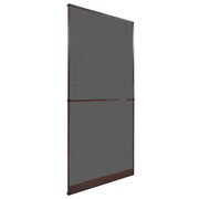 vidaXL Moskitiera na drzwi z brązową ramą 100 x 215 cm vidaXL 141564