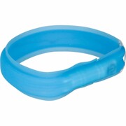 TRIXIE Świecąca obroża dla psa USB XS-S 35 cm niebieska TRIXIE 12670