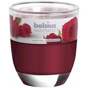 Bolsius Świece zapachowe, 6 sztuk, aksamitna róża, czerwona Bolsius 103626150381