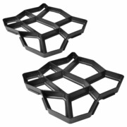 vidaXL Forma do produkcji płyty chodnikowej 42 x 42 x 4 cm zestaw x 2 vidaXL 41370