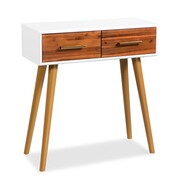 vidaXL Stolik konsola z drewna akacjowego 70x30x75cm vidaXL 245738