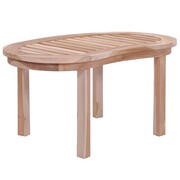 vidaXL Stolik kawowy z litego drewna tekowego, 90 x 50 x 45 cm vidaXL 44583
