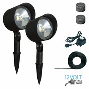 Luxform Lampy naziemne LED Mallorca, zestaw 2 szt. z akcesoriami, 12 V Luxform 89269.119.00