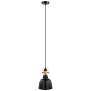 EGLO Lampa wisząca GILWELL, czarno-brązowa, 49693 EGLO 49693