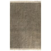 vidaXL Dywan typu kilim, bawełna, 120 x 180 cm, taupe vidaXL 246534