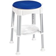 RIDDER Obrotowy stołek prysznicowy, niebieski, 150 kg, A0050401 RIDDER A0050401