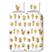 Good Morning Zestaw pościeli 5808-A Beerglass 240 x 200/220 cm, biały Good Morning 5808.00.03