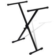 vidaXL Statyw pod keyboard, regulowana wysokość, kształt X vidaXL 70029