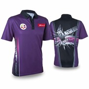 XQmax Darts Replika koszulki meczowej Andy Hamilton, fioletowa, XL XQmax Darts QD9200350