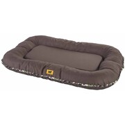 Ferplast Legowisko dla psa, Oscar 80, brąz, 80 x 60 x 11 cm, 81095012 Ferplast 81095012