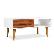 vidaXL Stolik kawowy z drewna akacjowego 90x50x40 cm vidaXL 245736
