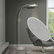 vidaXL Lampa łukowa podłogowa przyciemniana LED 18 W vidaXL 242738
