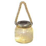 Luxform Lampa solarna LED w formie słoika, przezroczyste szkło, 33100 Luxform 33100