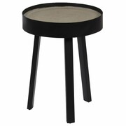 vidaXL Stolik kawowy z betonowym blatem, 40 x 55 cm vidaXL 246087