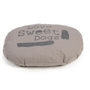 Beeztees Poduszka dla psa Sweet Dogs 56x42 cm, beżowa, owalna, 706596 Beeztees 706596