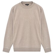 vidaXL Męski Sweter, Okrągły Dekolt, Beżowy, Rozmiar XXL vidaXL 131665
