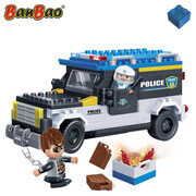 BanBao Samochód Hummer policyjny, zestaw klocków, 7005 BanBao 7005