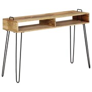 vidaXL Stolik typu konsola z litego drewna mango, 115 x 35 x 76 cm vidaXL 246022