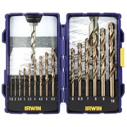 Irwin 15-częściowy zestaw wierteł kobaltowych HSS Pro, 10503990 Irwin IR10503990