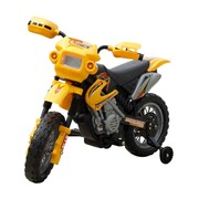 vidaXL Motorek elektryczny dla dzieci (żółty) vidaXL 80055