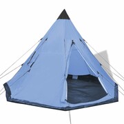 vidaXL Namiot 4-osobowy, niebieski vidaXL 91006