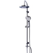 RIDDER Deszczownica z masującą słuchawką Bahamas, chrom, 91440 RIDDER 91440