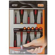 BAHCO Zestaw pięciu ergonomicznych śrubokrętów BE-9881S BAHCO BE-9881S
