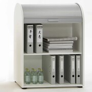 FMD Szafka z rolowanymi drzwiami, 72x39x93,5 cm, biała, 292-011 FMD 292-011
