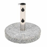 vidaXL Okrągła podstawa pod parasol, granitowa, 22 kg vidaXL 43726