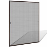 vidaXL Brązowa moskitiera przeciw insektom 100 x 120 cm vidaXL 141560