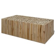 vidaXL Stolik kawowy z drewna tekowego, 90 x 50 x 35 cm vidaXL 244556