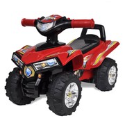 vidaXL Czerwony quad jeździk dla dzieci, ze światłem i dźwiękiem vidaXL 10070