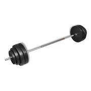 vidaXL Sztanga z obciążeniem (60 kg) vidaXL 90372