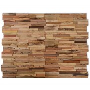vidaXL Panele okładzinowe ścienne 1 m², drewno tekowe z recyklingu vidaXL 244514
