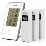 Alecto Bezprzewodowa stacja pogodowa, z 3 czujnikami, biała, WS-1330 Alecto WS-1330