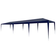 vidaXL Namiot imprezowy, 3 x 9 m, PE, niebieski vidaXL 45084