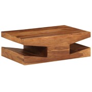 vidaXL Stolik kawowy z litego drewna sheesham, 90 x 60 x 30 cm vidaXL 246255