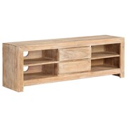 vidaXL Szafka pod TV, drewno akacjowe, 120 x 30 x 40 cm, jasnobrązowa vidaXL 246099